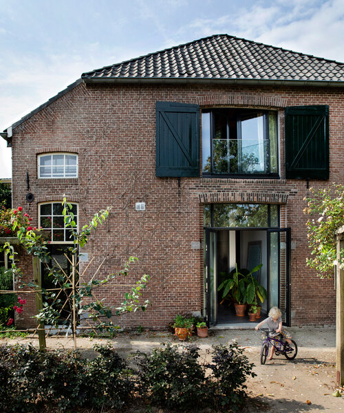 hilberinkbosch architecten turns an old dutch apple farm into a charming new home