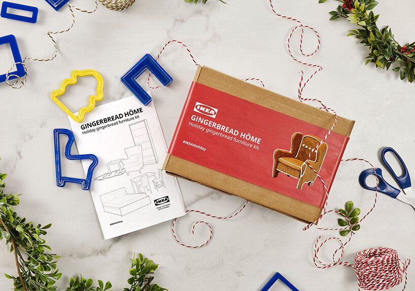 build your own gingerbread house and furniture with these IKEA instructions