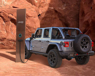 is the utah monolith a charging station? jeep seems to think so