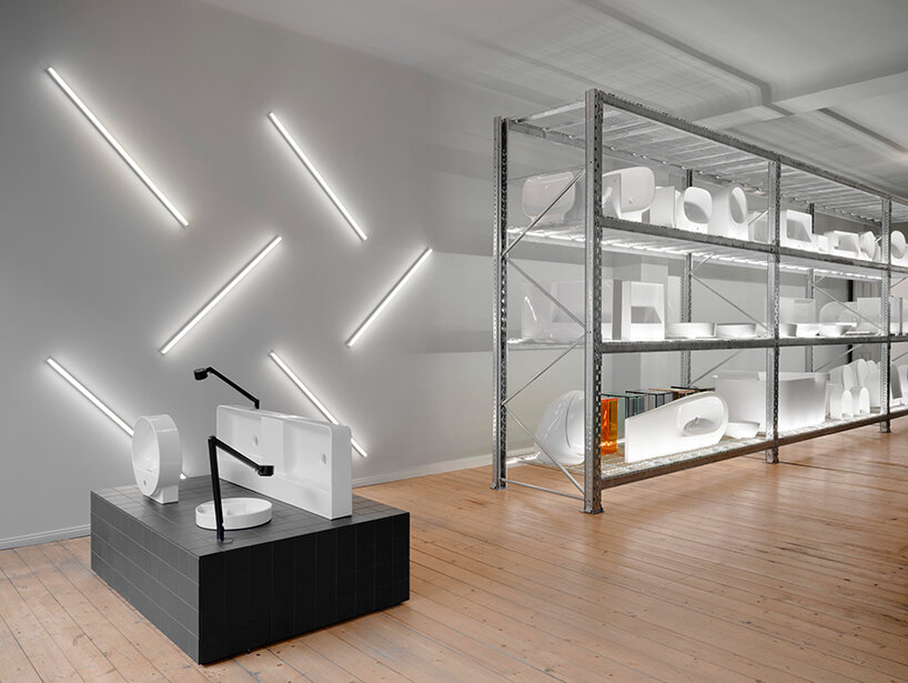 LAUFEN space berlin by konstantin grcic experiments with artistic expression