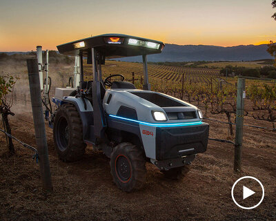 monarch tractor is the world’s first fully-electric autonomous tractor 