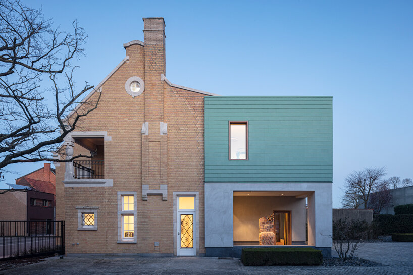 declerck-daels reconciles new and old for this renovation project in belgium designboom