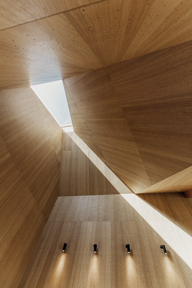 reiulf ramstad recalls jutland's agricultural heritage with 'grain house' visitor center