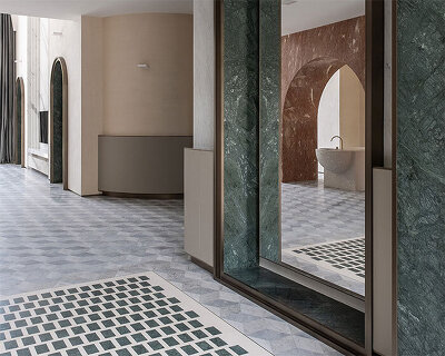 studio 10 completes italian style interior refurbishment in china with arched openings