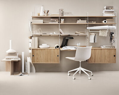 swedish icon string furniture tunes design to fit the flexible office