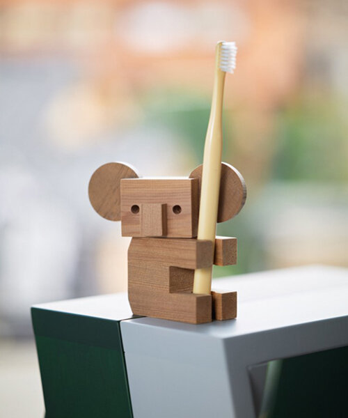 build your own cute companion with TORAFU ARCHITECTS' wooden koala kit