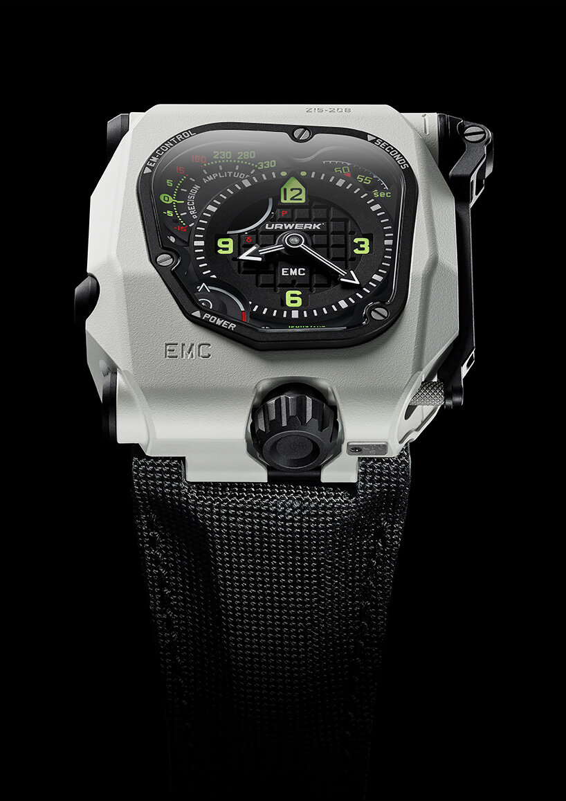 URWERK takes stormtrooper cues to create the EMC timehunter watch