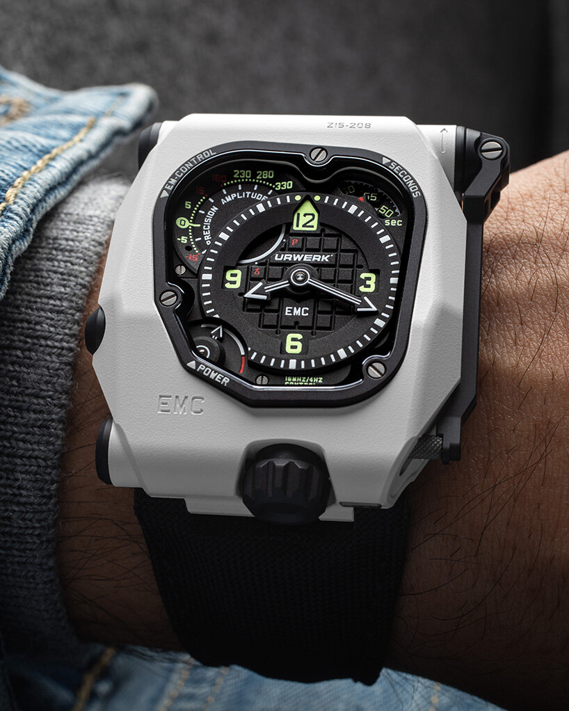 URWERK takes stormtrooper cues to create the EMC timehunter watch