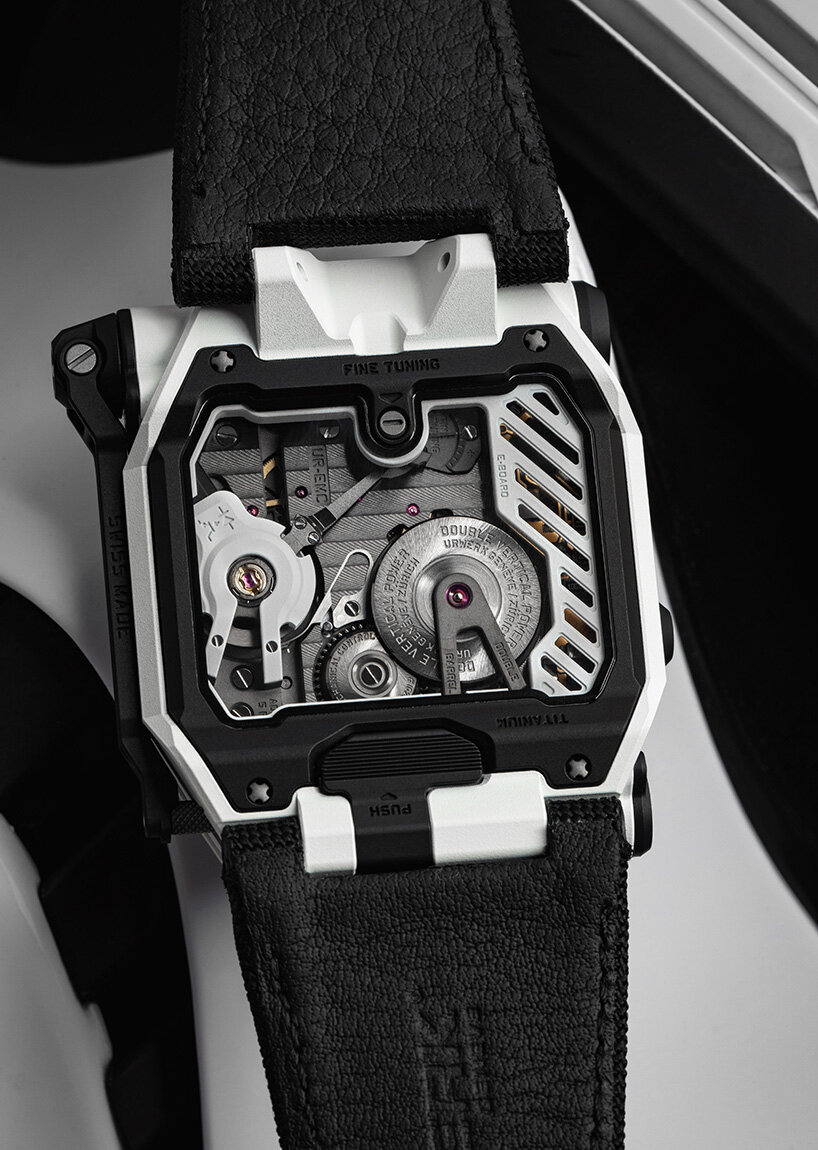 URWERK takes stormtrooper cues to form the EMC timehunter watch