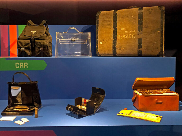 the ultimate accessory preview of the V&A bags inside out exhibition