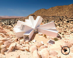the joshua tree container home is up for sale for $3.5M and it hasn't even been built yet