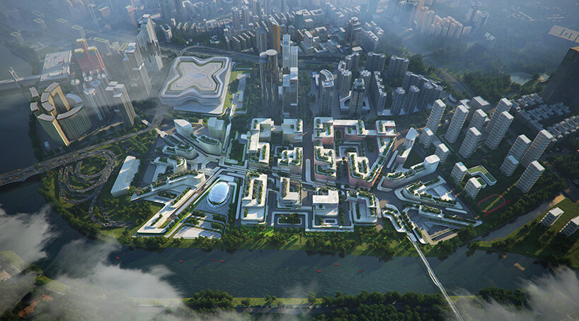 zaha hadid masterplan shenzhen