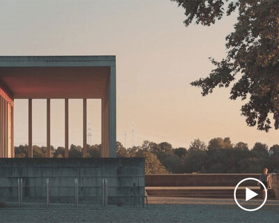 9sekunden's short film explores the museum of modern literature in marbach by david chipperfield