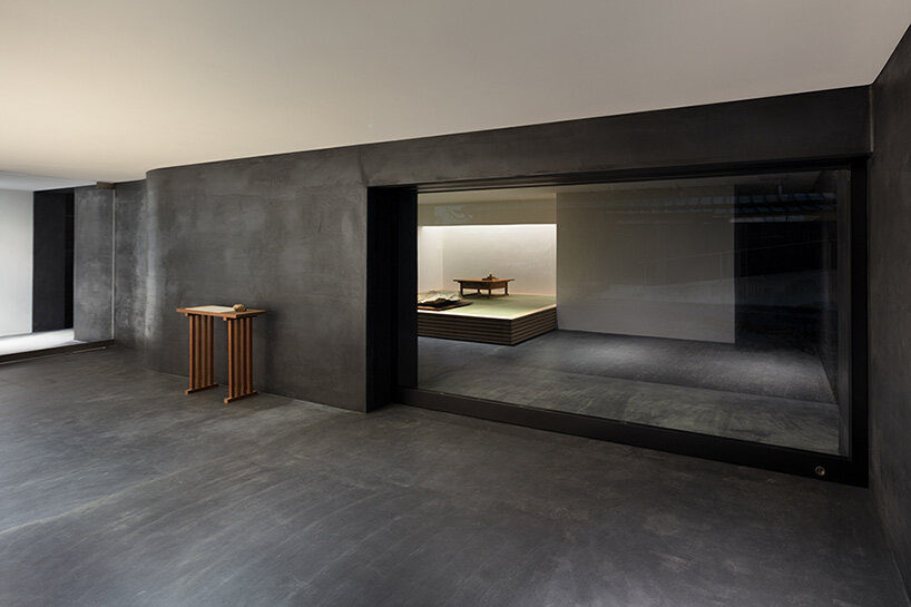 ABOUT renovates award office at the mekari shrine in japan's fukuoka prefecture