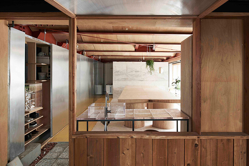 YAP converts ground floor of small osaka building into its own architecture office