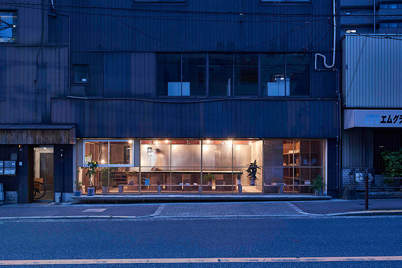 YAP converts ground floor of small osaka building into its own architecture office