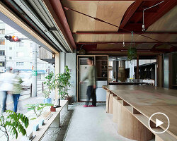 YAP converts ground floor of small osaka building into its own architecture office