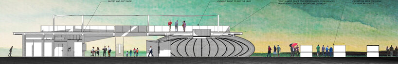 A4 studio designs a bubble-shaped event space in hungary designboom