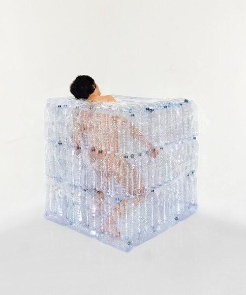 amber is an all-consuming art piece that highlights the dangers of plastic pollution