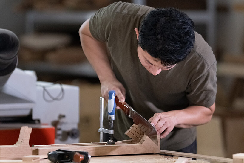 NTCRI and AOI CYCLE intertwine metal and woodworking for craftsmanship bicycle project