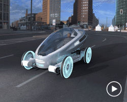 autonomous flying rescue vehicle by dassault systemes rapidly transfers patients