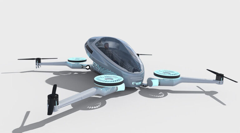 Autonomous Flying E-way Rescue Roaster By Dassault Systemes Rapidly 