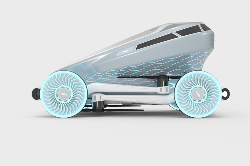 autonomous flying rescue vehicle by dassault systemes rapidly transfers patients