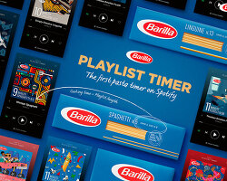 these barilla X spotify playlists tell you how long you should cook your pasta