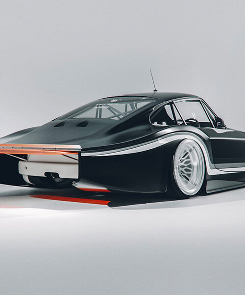 the moby X by bisimoto is a redesigned futuristic, all-electric porsche 935 moby dick