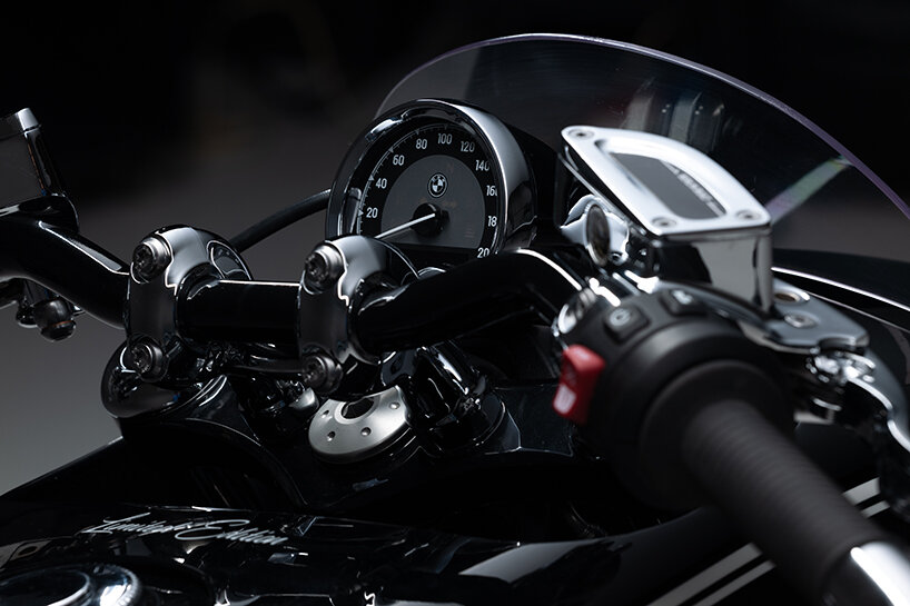 kingston custom handcrafts BMW R18 into art deco-inspired custom motorcycle