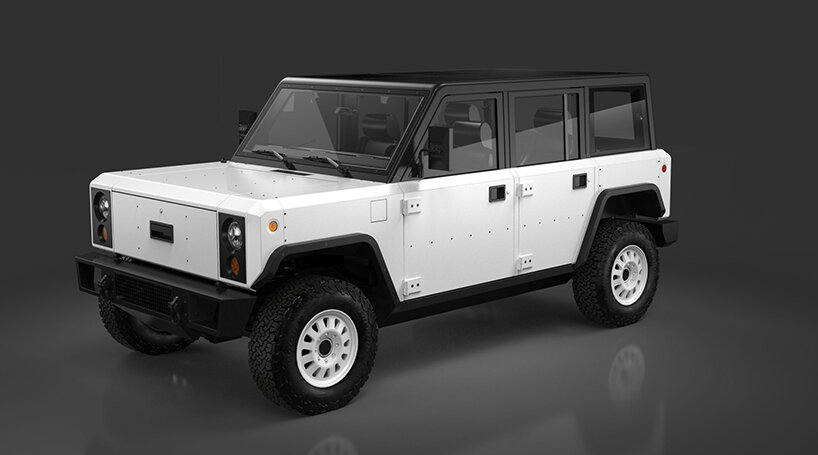 bollinger motors details production designs of all-electric pickup and SUV