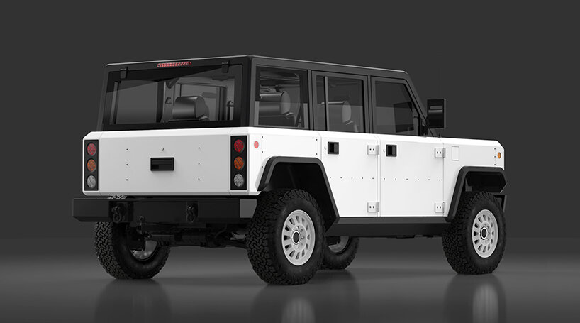 bollinger motors details production designs of all-electric pickup and SUV