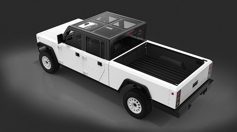 bollinger motors details production designs of all-electric pickup and SUV
