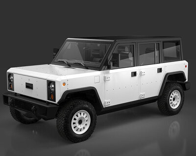 bollinger motors details production designs of all-electric pickup and SUV