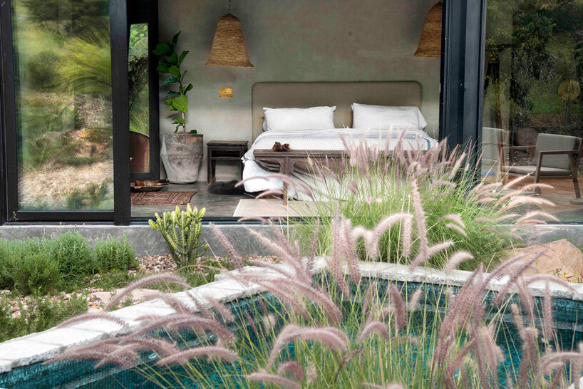 casa etérea is an off-grid glass house set on the slopes of an extinct volcano in mexico