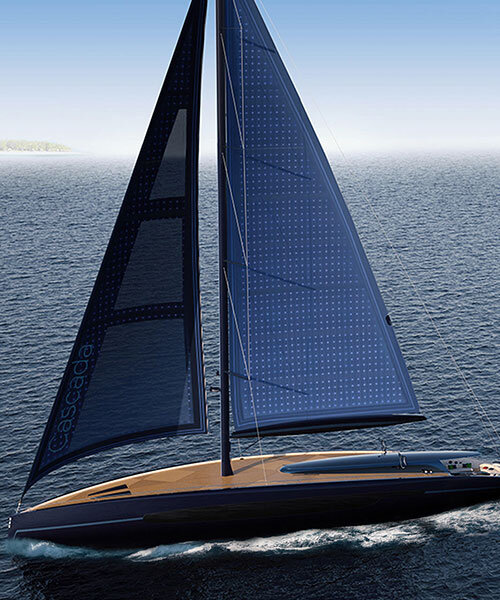 'cascada 34' by igor jankovic is a whale-shaped, solar-powered superyacht