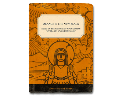 climadoor reimagines popular netflix shows as vintage books