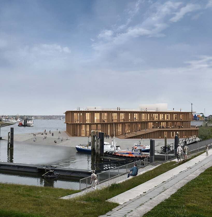 Dorte Mandrup Plans Wadden Sea World Heritage Center In The Netherlands