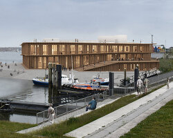 dorte mandrup plans wadden sea world heritage center in the netherlands