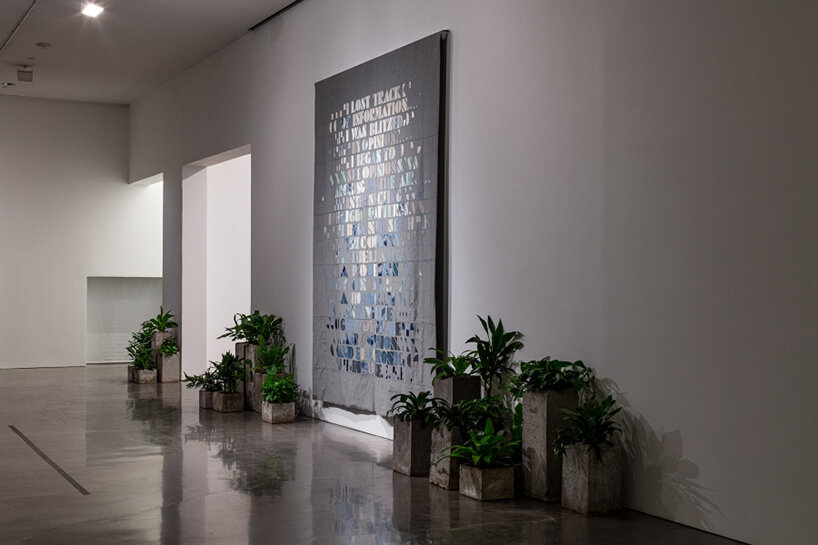 doug aitken flags debris
