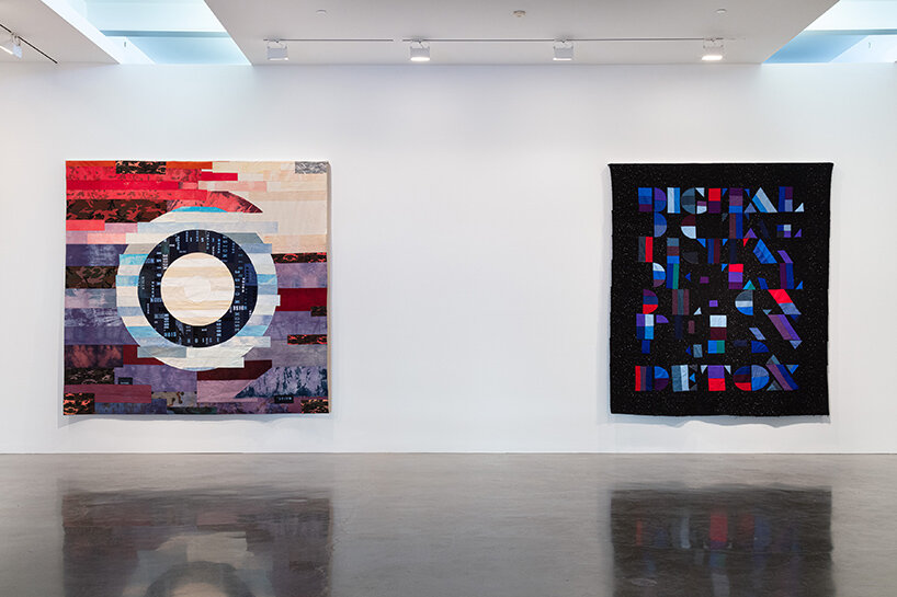 interview: doug aitken explores textiles + choreography in desolate LA with 'flags and debris'
