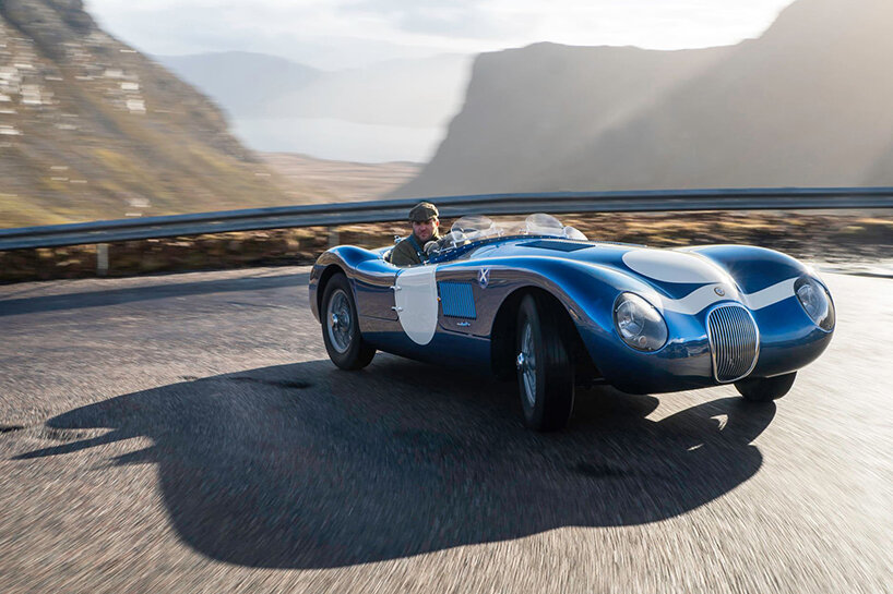 ecurie ecosse builds seven jaguar c-type race car continuations