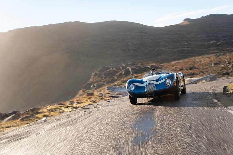 ecurie ecosse builds seven jaguar c-type race car continuations