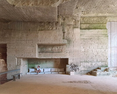 ensamble studio unearths new images of subterranean 'ca'n terra' in menorca