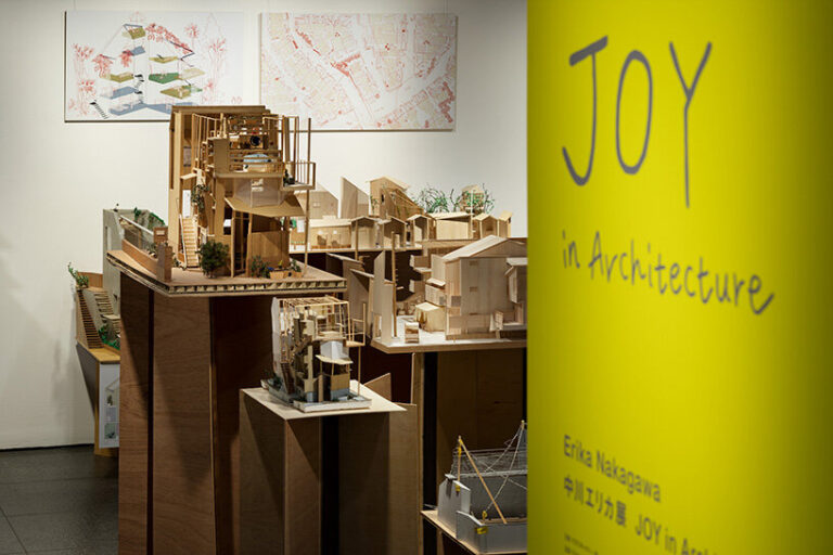 erika nakagawa's 'joy in architecture' exhibition at TOTO GALLERY･MA