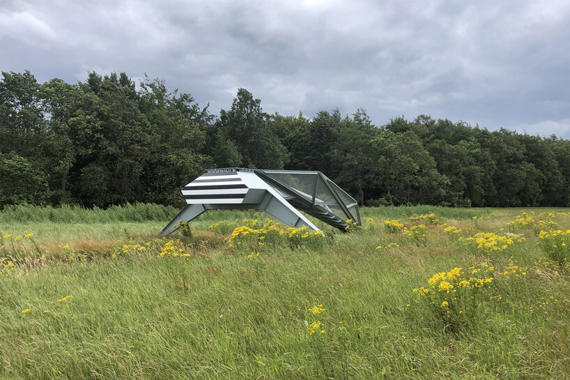 studio frank havermans references agricultural machinery for dutch cultural landmark