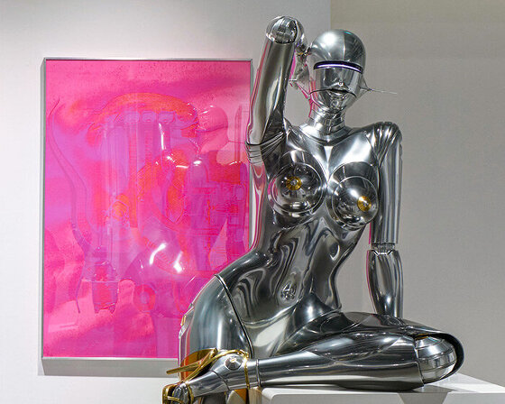 'GIGER SORAYAMA' exhibition brings together the 'sexy robots' and surrealist sexual machines of two legendary artists