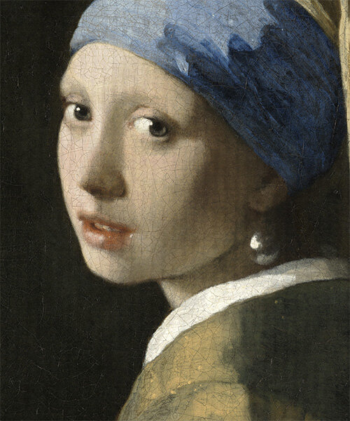 astounding 10 billion pixel panorama of vermeer’s girl with a pearl earring