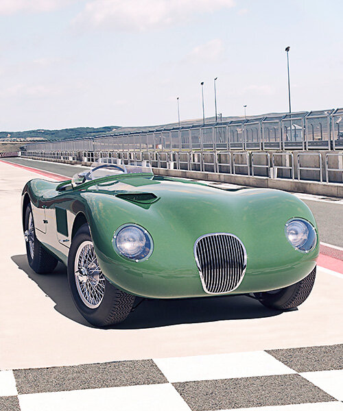 jaguar celebrates 70 years of the C-type with 8 hand-built 1953 examples