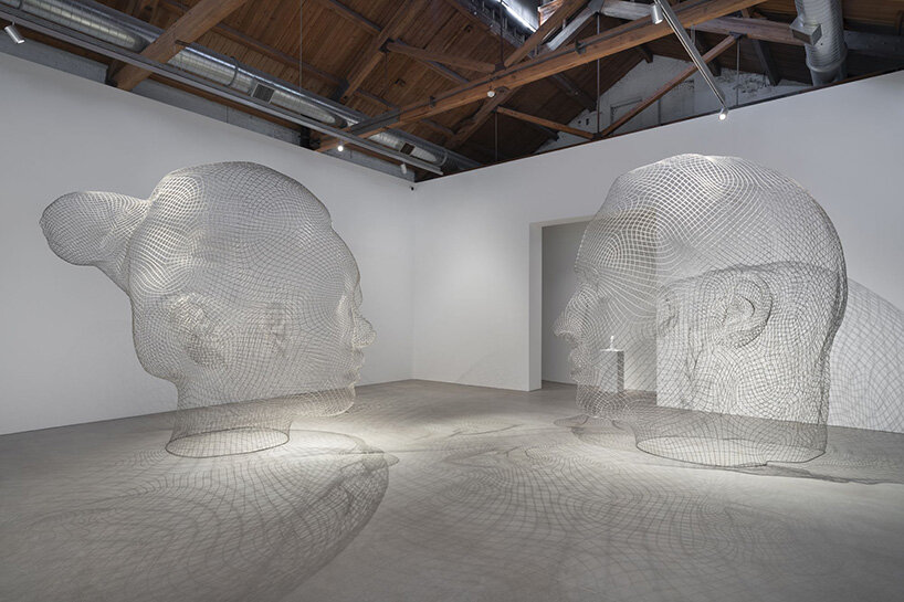 jaume plensa presents nocturne at chicago's gray warehouse